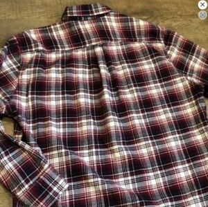 Jachs Men's Plaid Shirt in Red and White